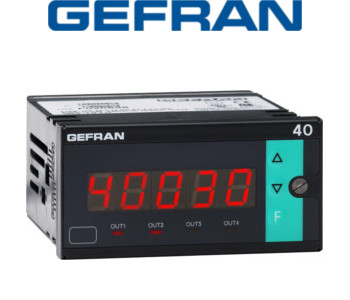 Wskaźniki i jednostki alarmowe Gefran